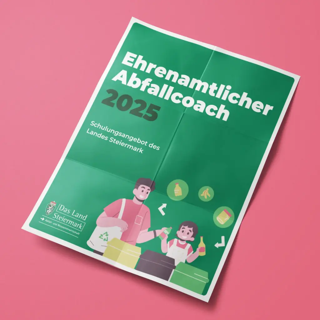 Abfallcoach 2025 Flyer