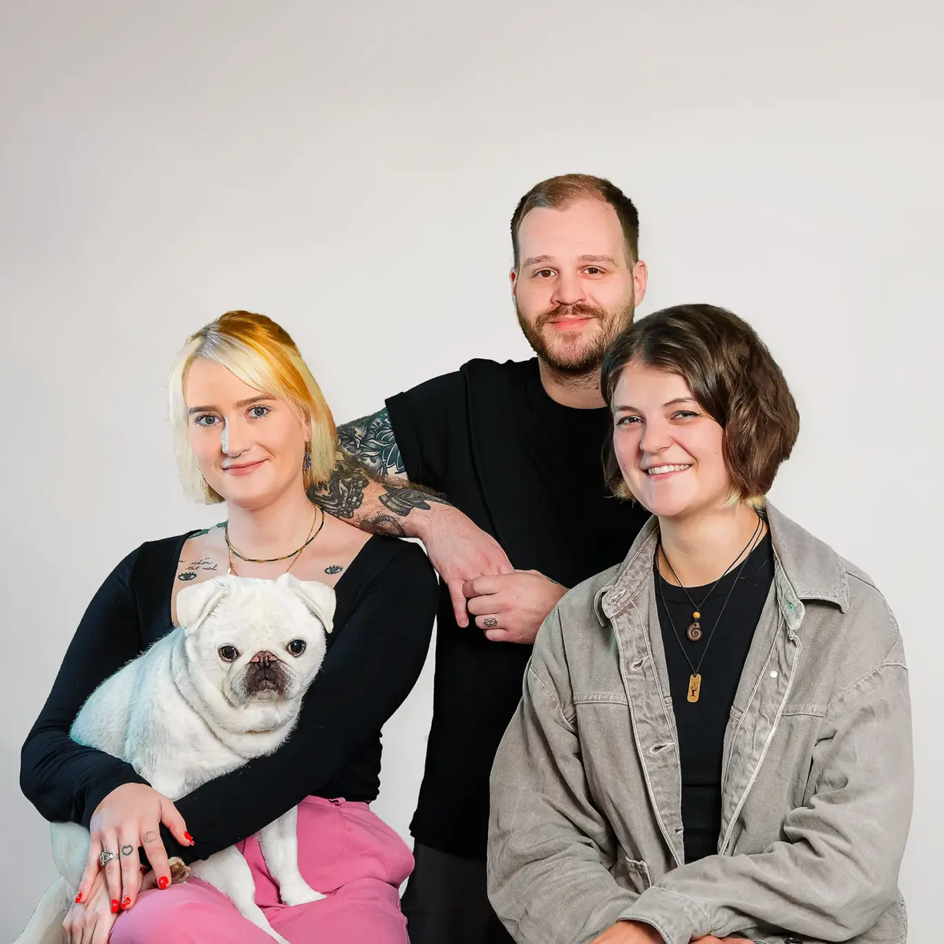 Das Mutausbruch Team: Greta, Benni, Patrick und Steffi